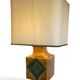 Lampe en céramique émaillée