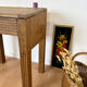 Solid oak school desk