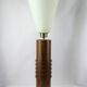 Massive rosewood lamp Denmark 1950