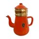 Orange enamelled sheet maker