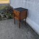 Nightstand, black bedside table