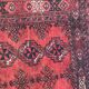 Carpet old saddle made turkmen hand 97 x 162 cm