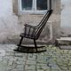 Scandinavian rocking chair by Lena Larsson for Nesto, 1958