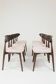 Dining Room chairs set of 6 pale pink Scandinavian design
