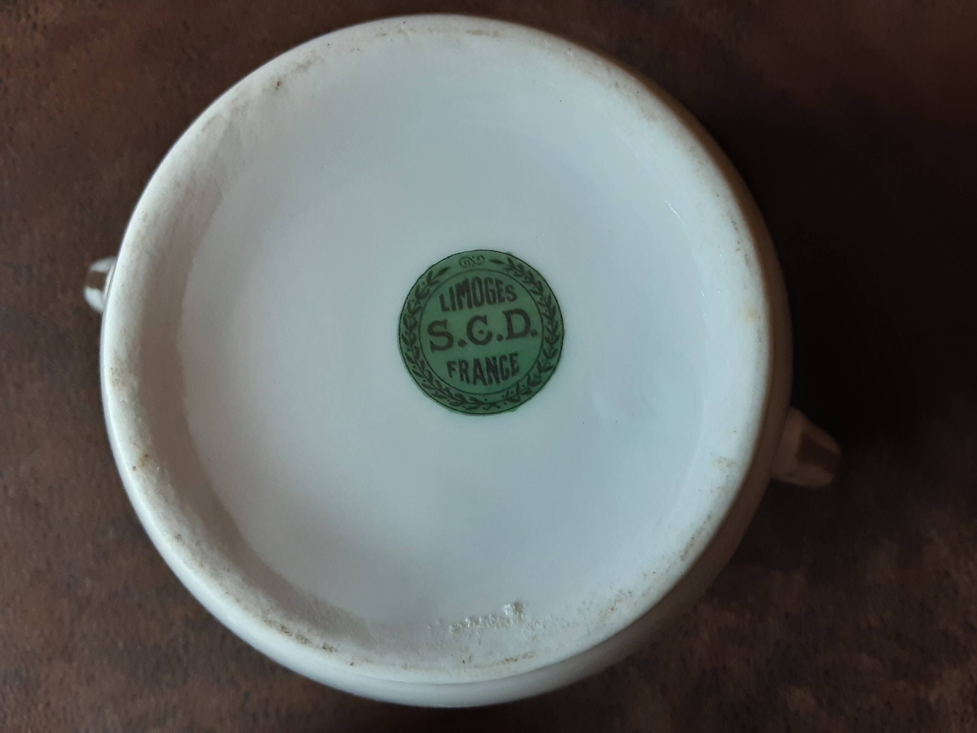 Sugar bowl SC D. Limoges