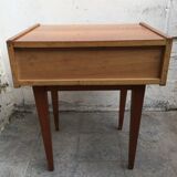 Scandinavian vintage 1960 style bedside table