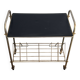 Vintage serving cart on wheels
