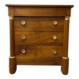 Empire walnut dresser period of the nineteenth century
