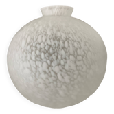 Speckled ball glass vase