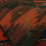 Housse de coussin en laine orientale faite à la main