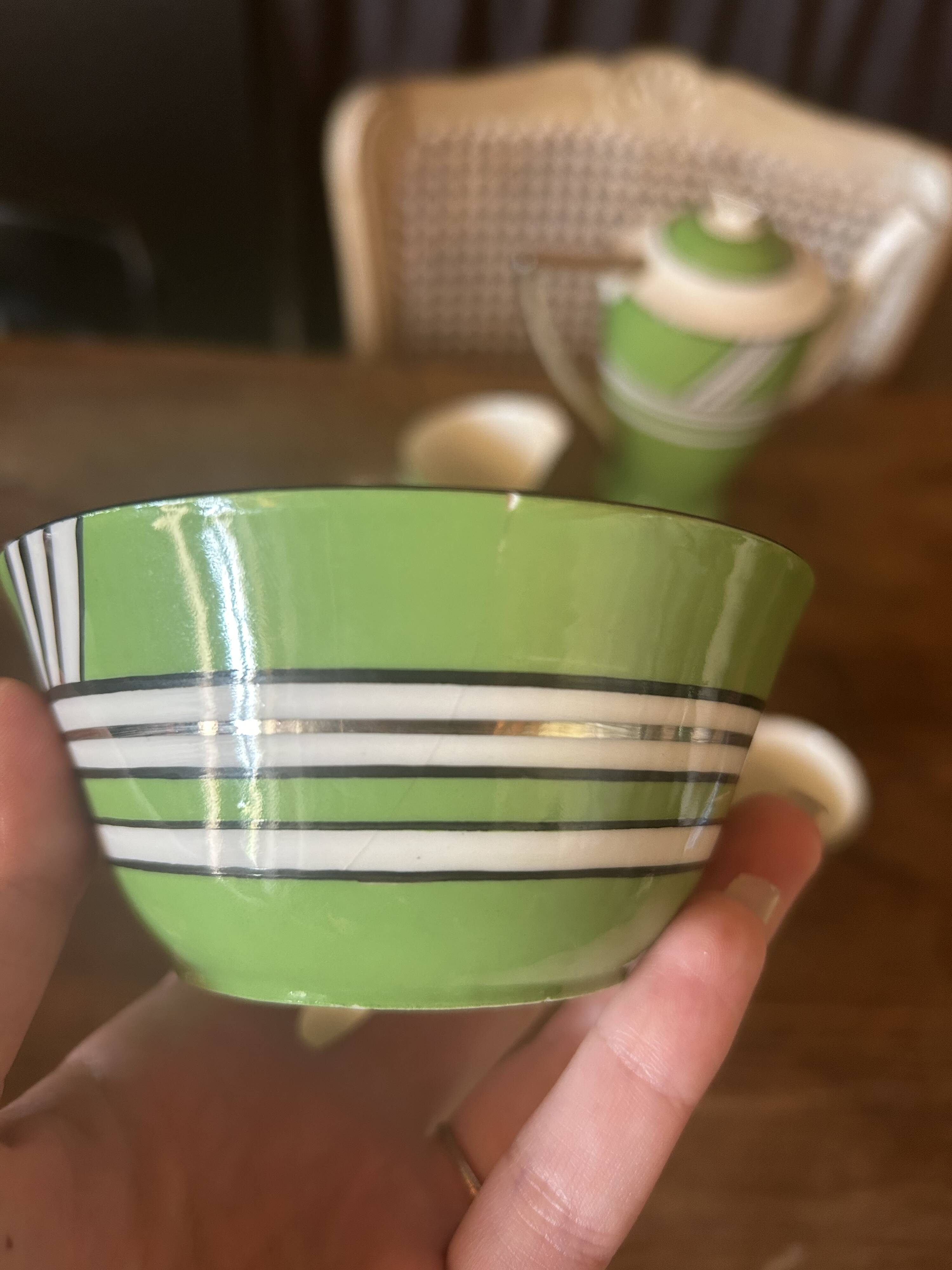 Schneider Art Deco tea service