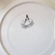 Large vintage flat plate, hand-painted, Italy.