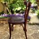 Set of three bistro chairs