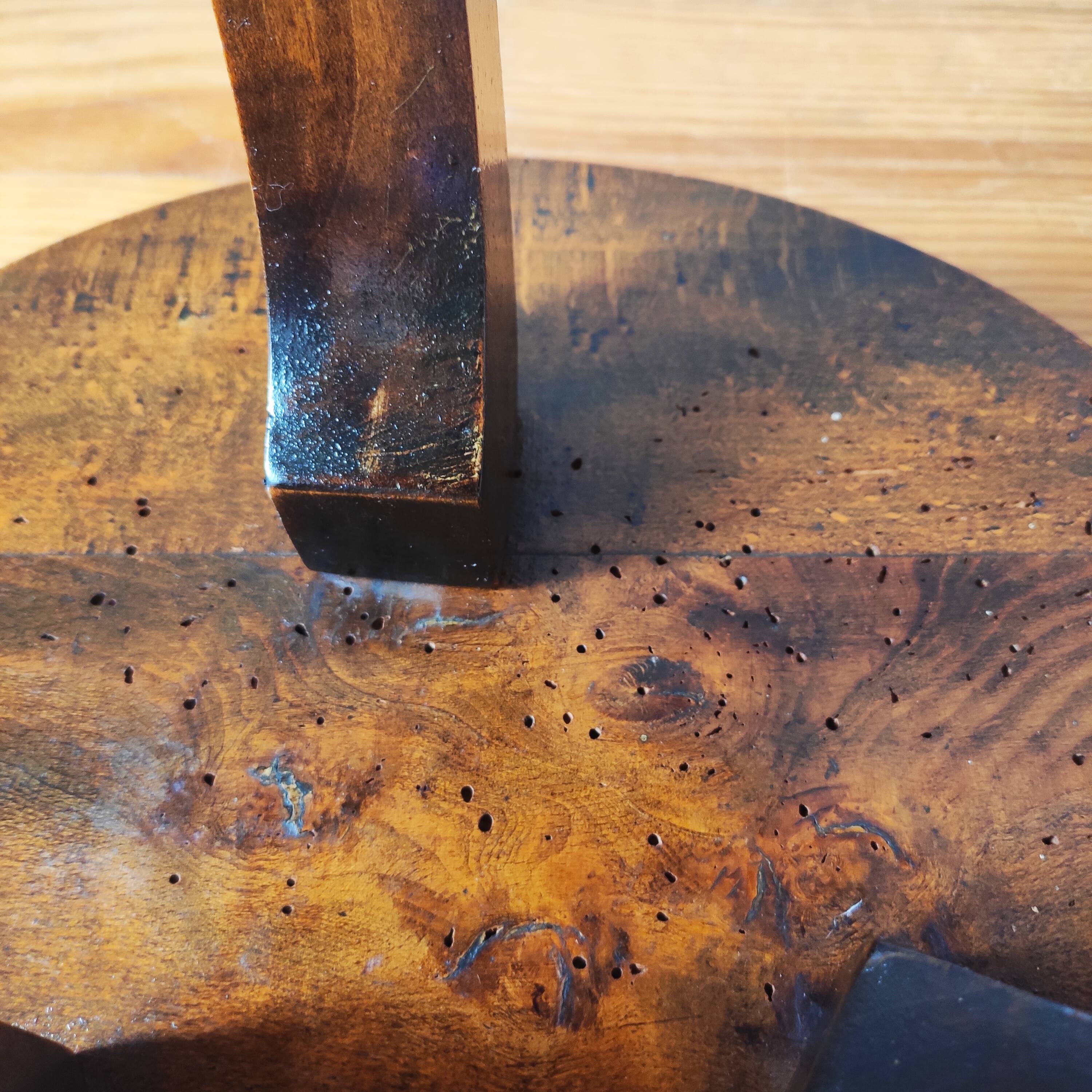 Paire de consoles Art déco en bois