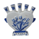 Delf flower vase