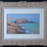 Painting Brittany Seaside + Montparnasse setting