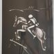 Tableau le cavalier blanc