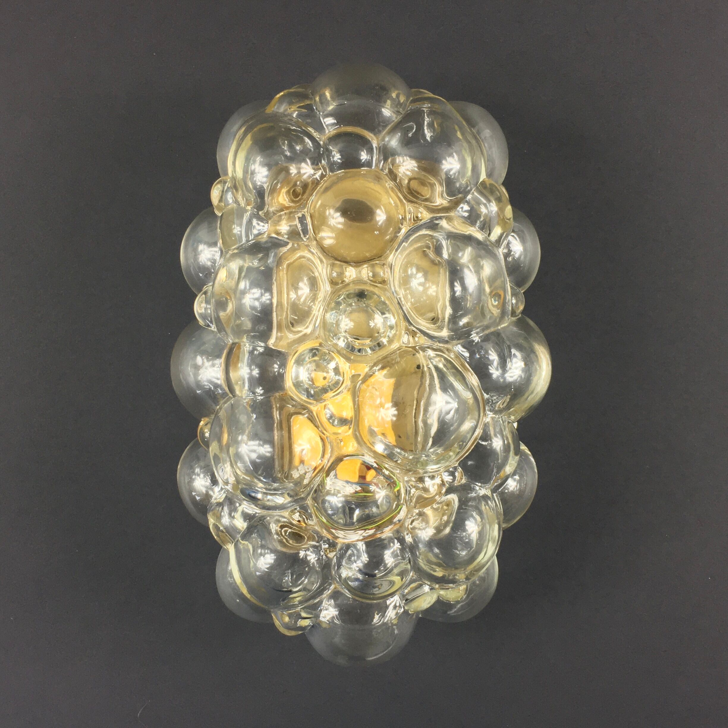 Sconce by Helena Tynell for Glashütte Limburg, Germany, 1960