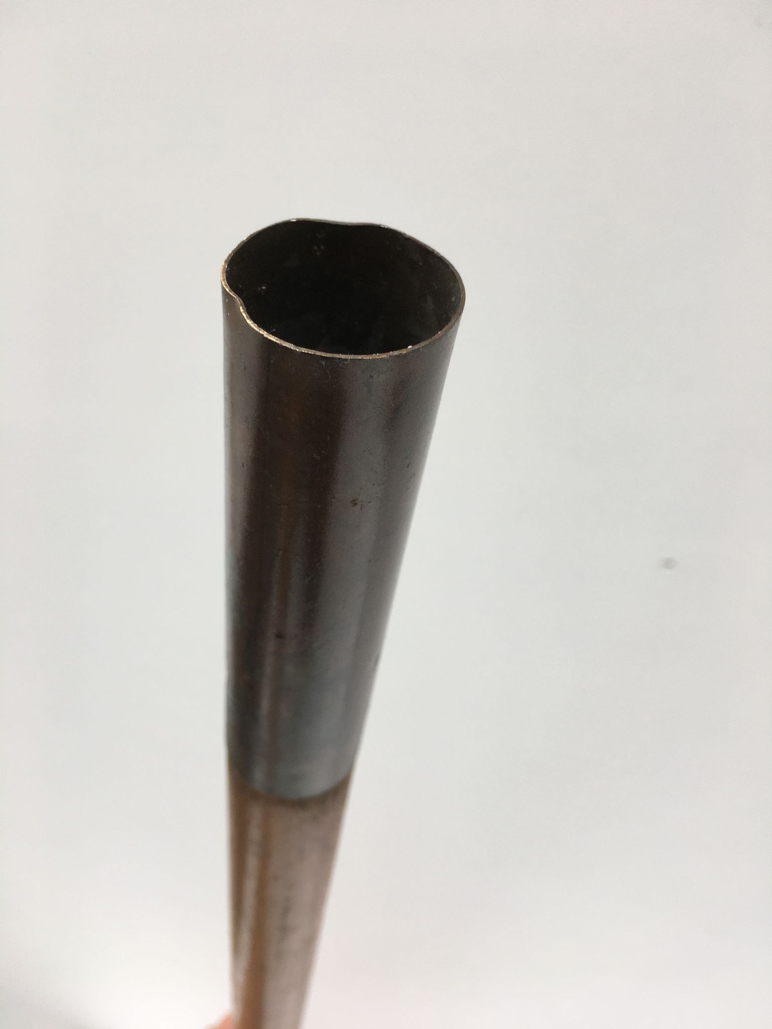 Old wooden oar