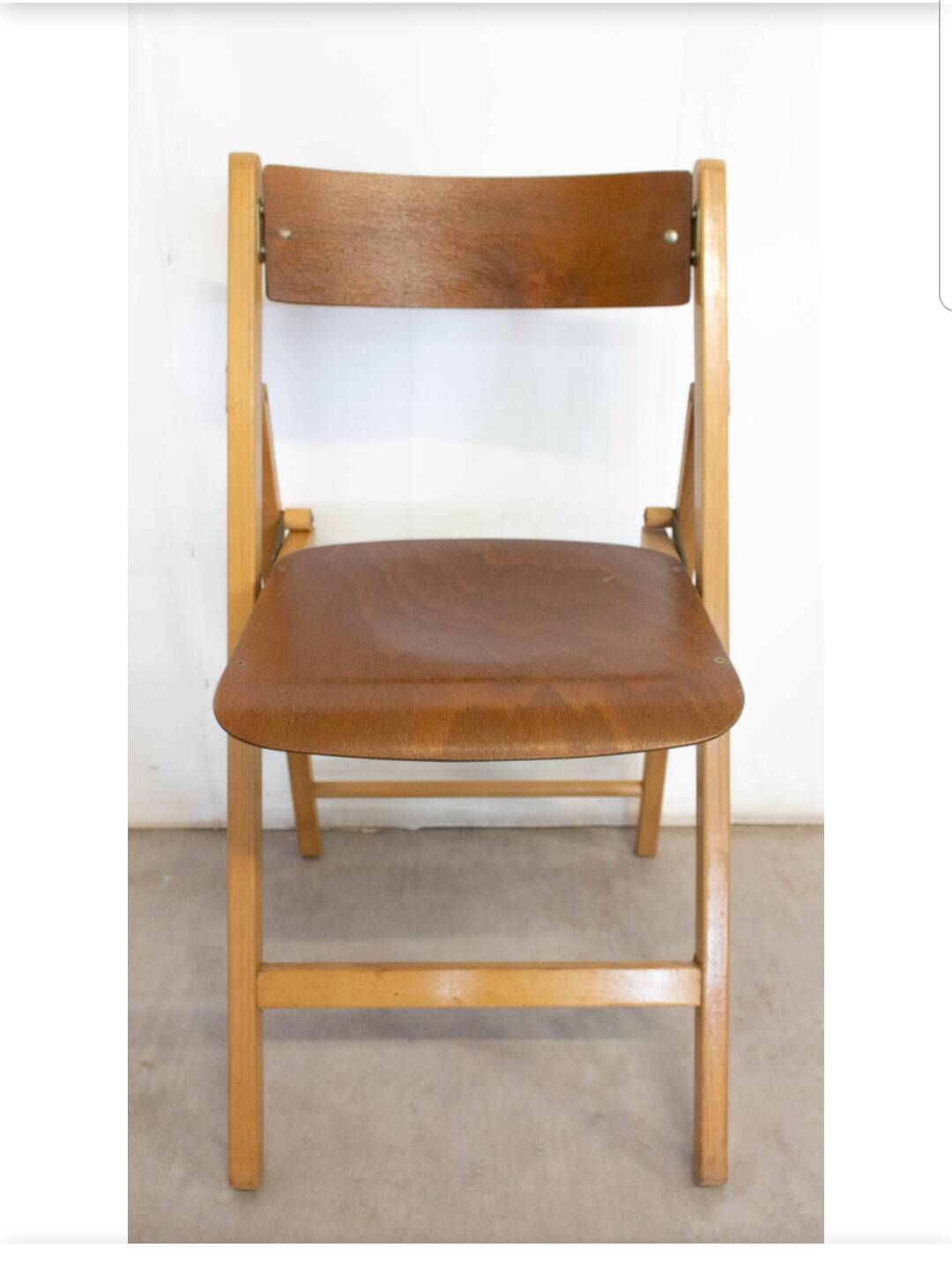 Chaise pliante annees 50
