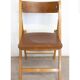 Chaise pliante annees 50