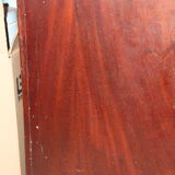 Louis Philippe chest of drawers, 19th century, in mahogany, Sainte-Anne marble