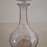 Old glass decanter