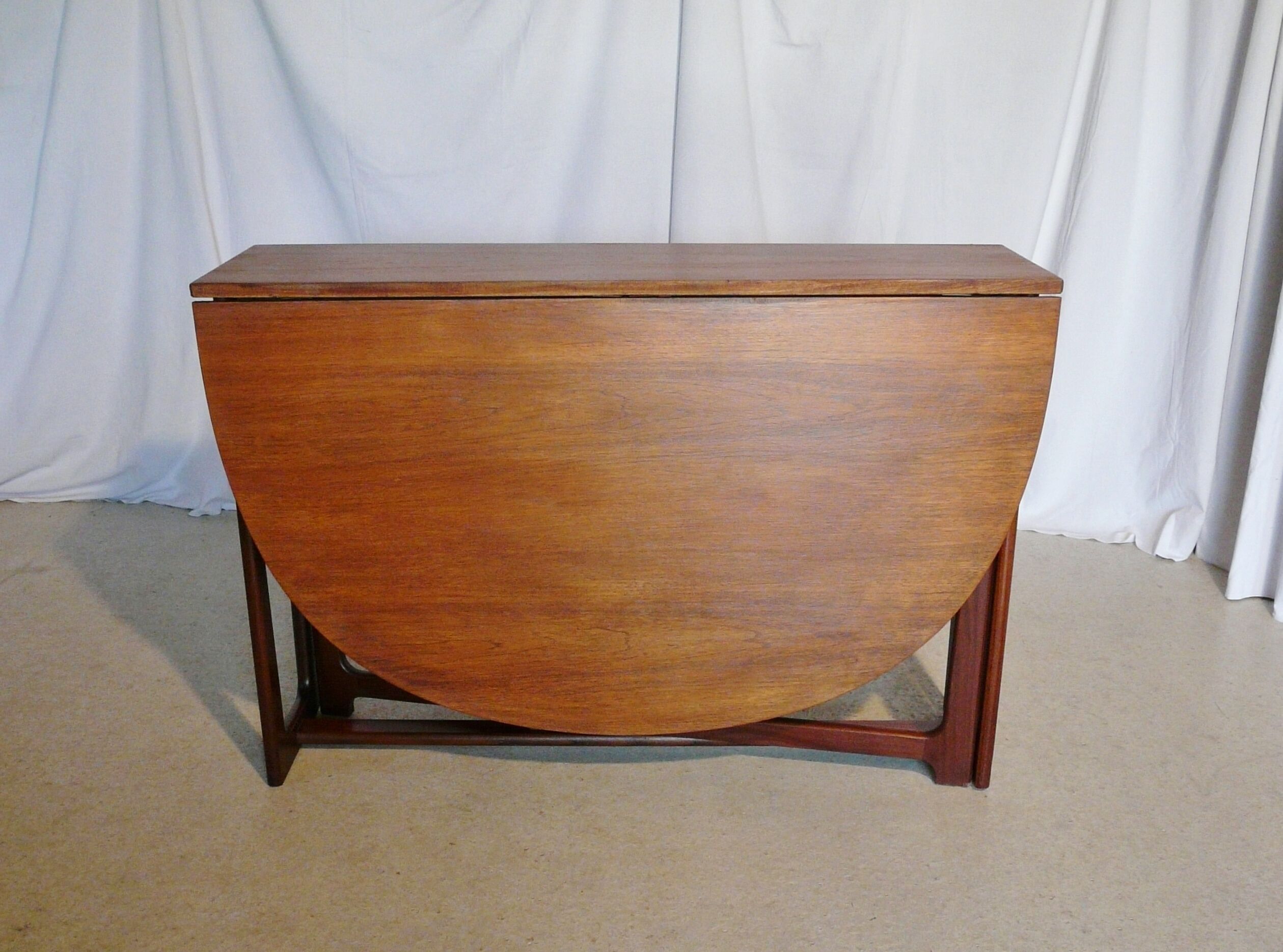 Scandinavian teak folding table