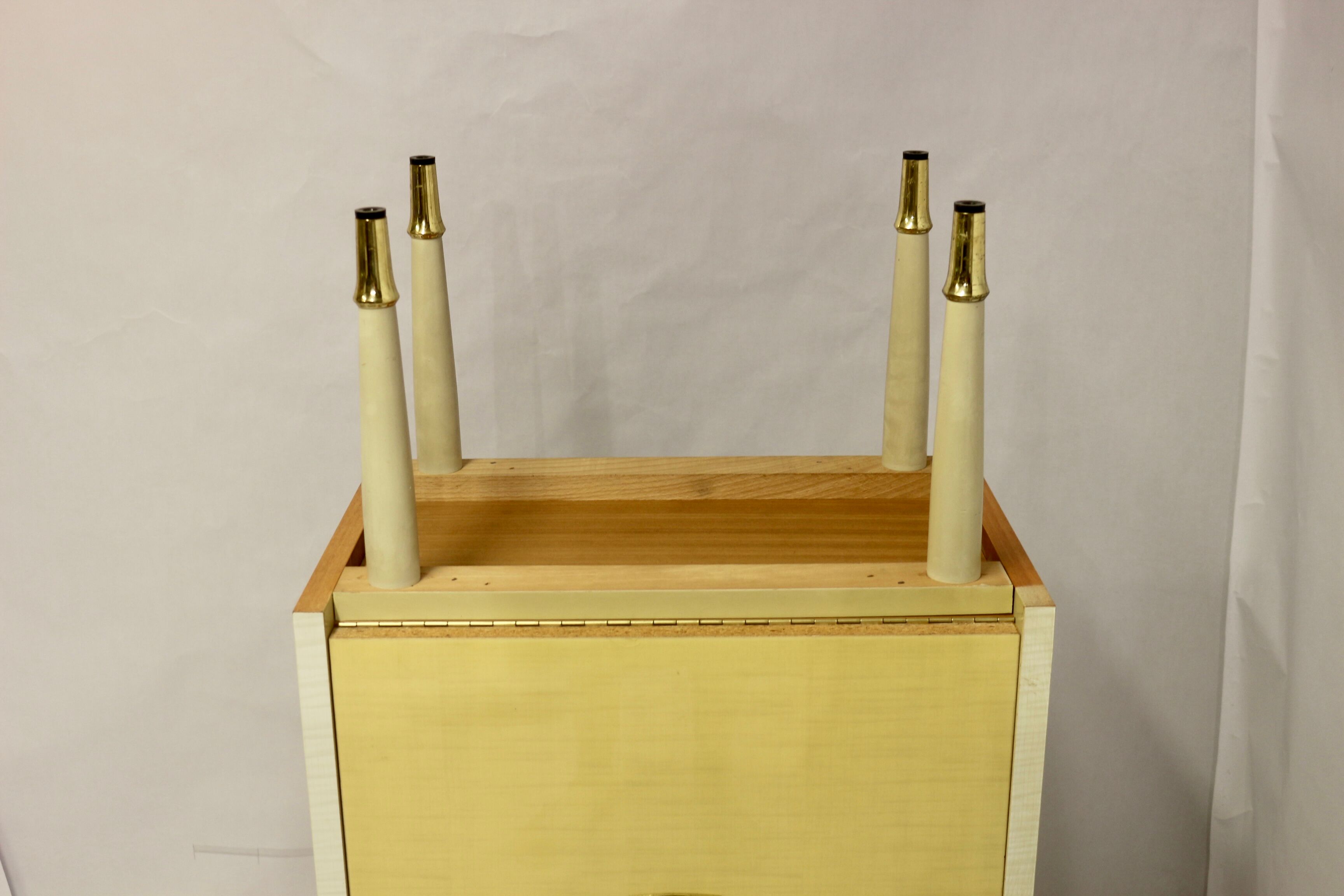 Pair of bedside tables from the middle of the century, 1950s