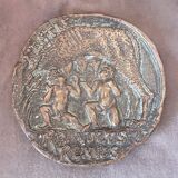 Empty pocket M. Le Verrier, Bronze, special creation for Nestlé, "Romulus and Remus"