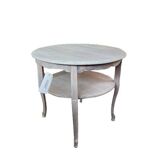 Antique oak coffee table - oiled and stripped