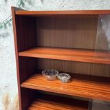 Vintage display cabinet bookcase shelf