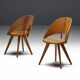 Mid-century plywood dining chairs, Italy, 1950s