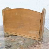 Vintage wooden mail sorter