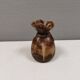 vase shaped like a money bag, in beautiful earthy colours.