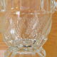 Mid-century glass vase,bohemia glass,1970