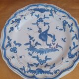 18th century earthenware plate.