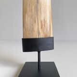 Swordfish tusk mounted on a custom pedestal