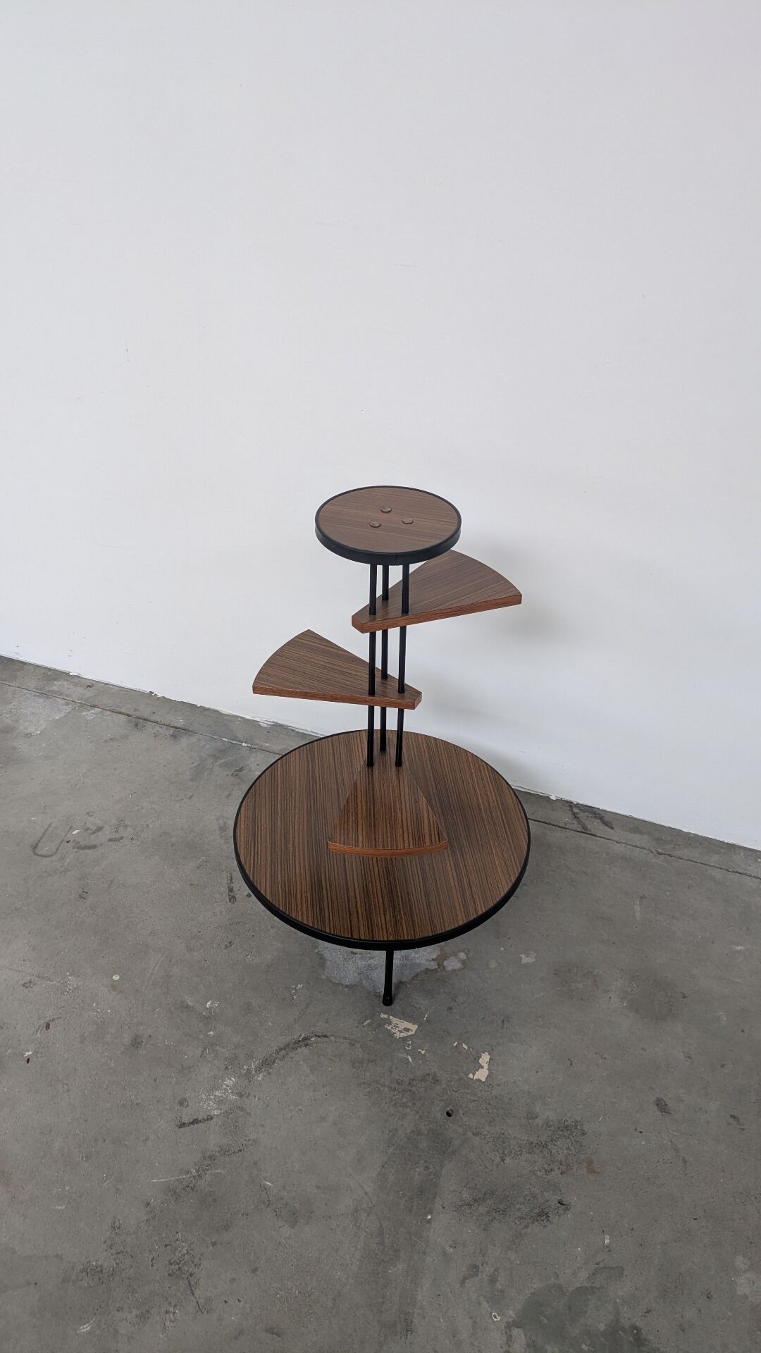 Vintage formica plant stand