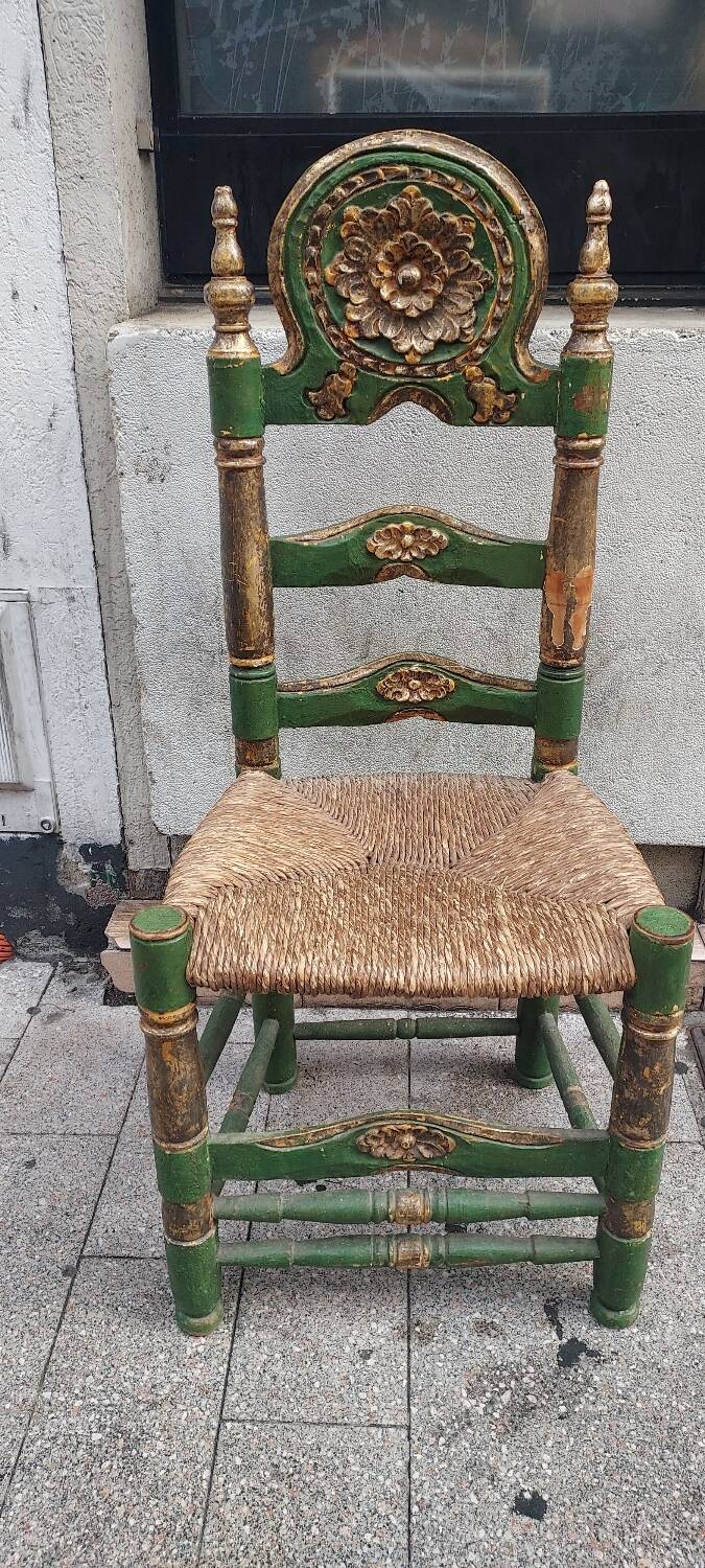2 Majorcan chairs from the 19th century