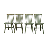 4 chairs baumann green
