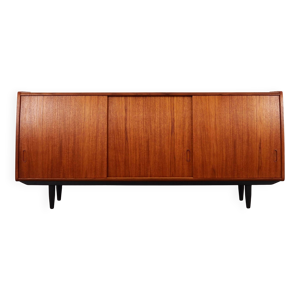 Buffet en teck, design - fabrication