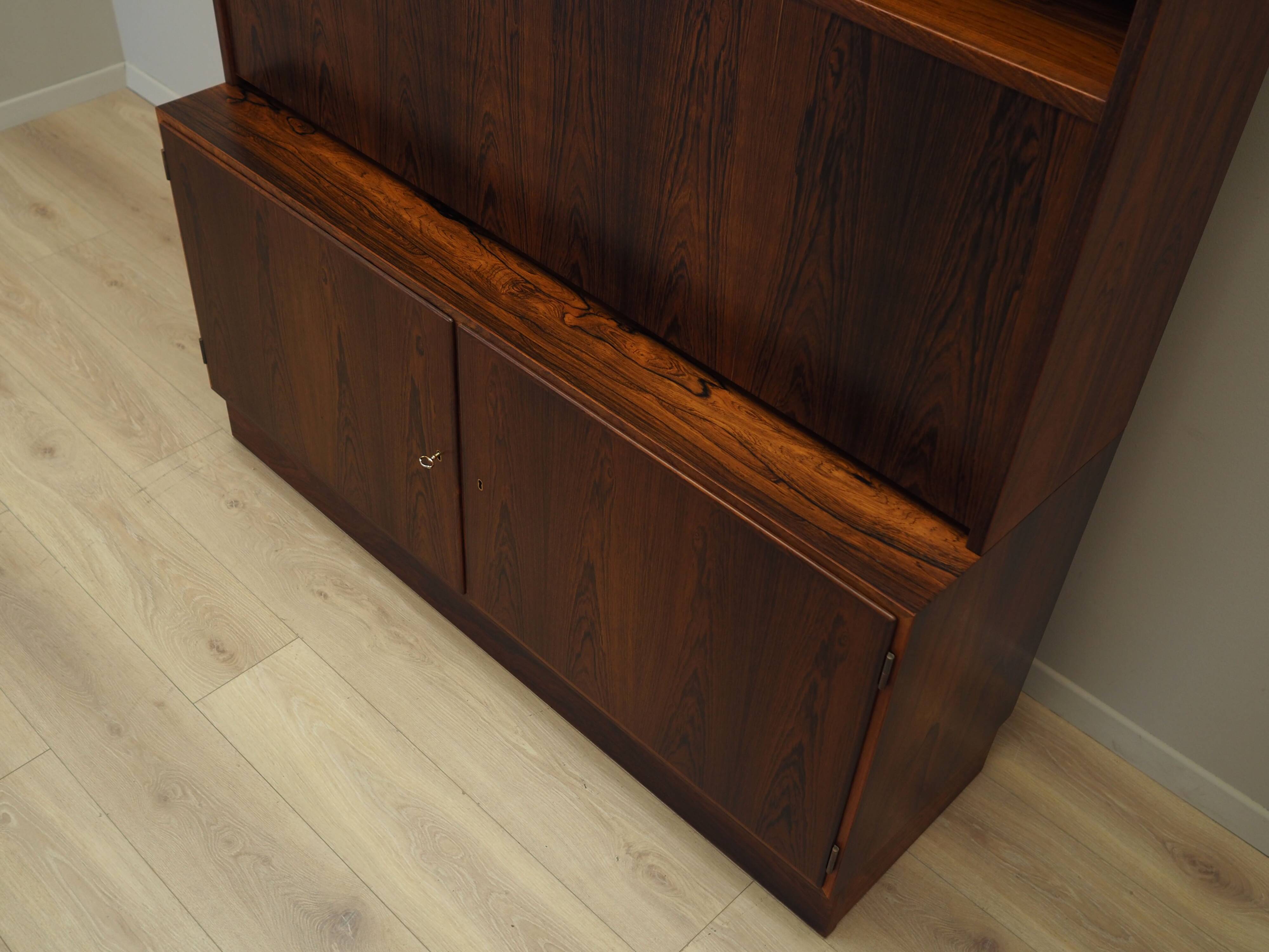 Rosewood bookcase, Danish design, 1970s, designer: Carlo Jensen, production: Hundevad