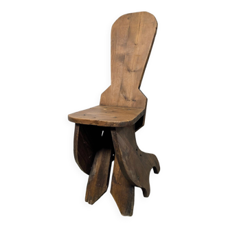 Brutalist chair