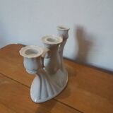 White ceramic candlestick