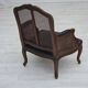 1930s, Danish armchair, furniture leather, ash wood, furniture mesh.