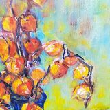 Oil on paper: The Pope's currency