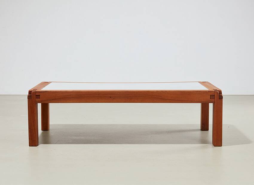 Table basse Pierre Chapo T18 pour Atelier Pierre Chapo France années 1960