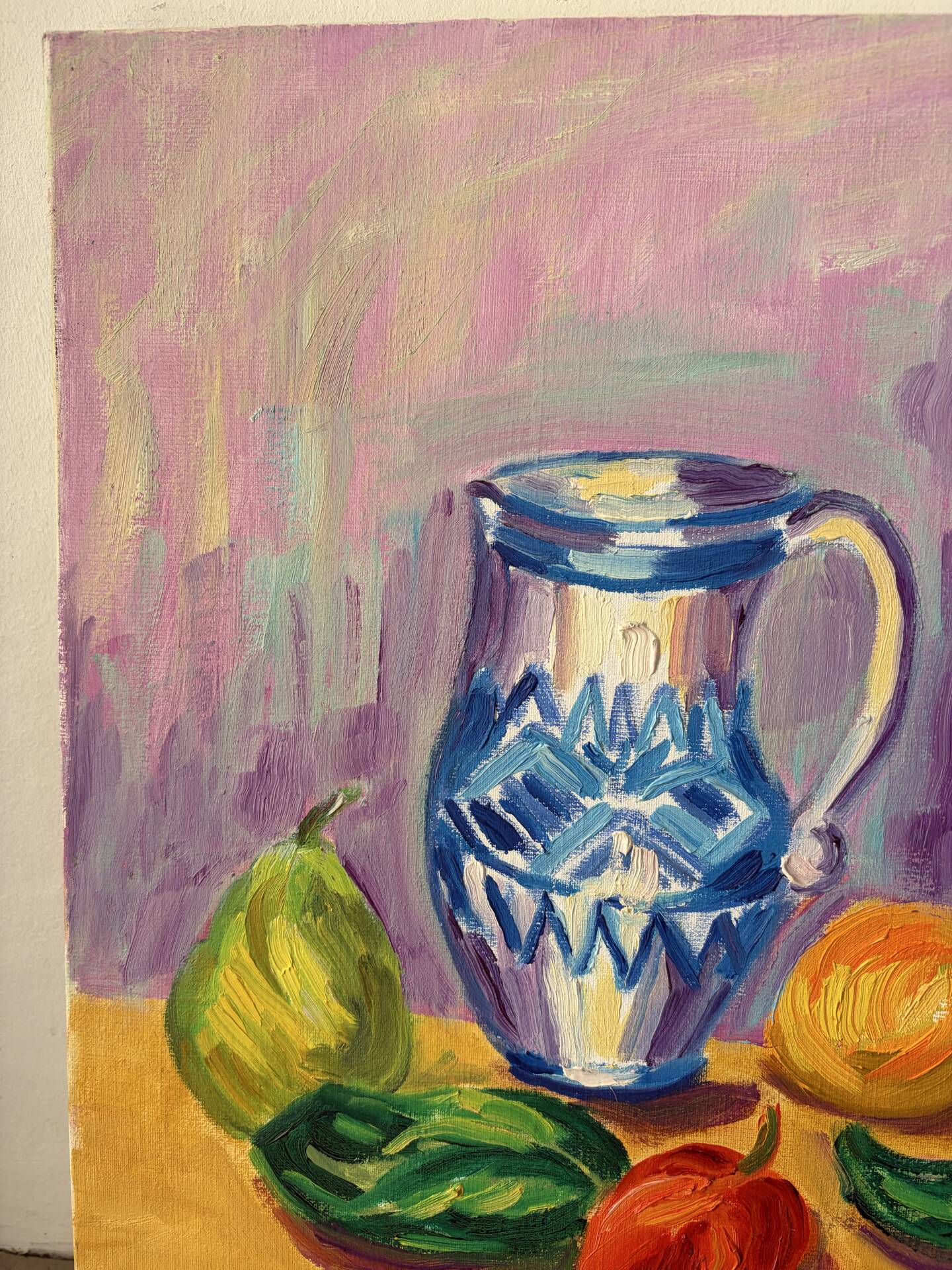 Still life, oil on canvas signed Gisèle Renaut (1930-2020)