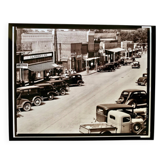 Photographie d’art – Walker Evans Centre-ville de Greensboro, Alabama